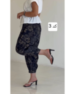 شلوار طرحدار زنانه ساحل - Image 13