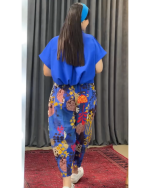 ست شومیز شلوار زنانه سها - Image 3