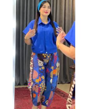 ست شومیز شلوار زنانه سها - تصویر 4