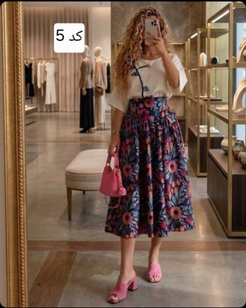 شومیز دامن گلبهار