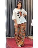 ست تیشرت شلوار زنانه آشواریا