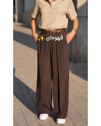 شلوار بگ زنانه کلاسیک - تصویر 6