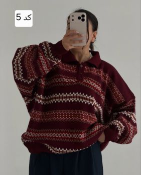 بافت وینتیج زنانه لش رهام - تصویر 5
