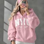 سویشرت لش طرحدار زنانه نیکا