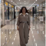 ست پولوشرت شلوار اسپرت زنانه آسیا