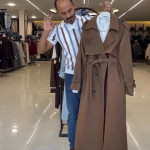 بارانی زنانه بلند شیک لیلا