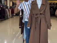 بارانی زنانه بلند شیک لیلا