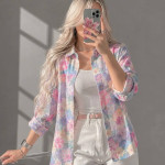 شومیز زنانه طرحدار سنبل