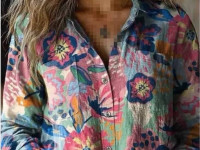 شومیز طرحدار زنانه بهنوش