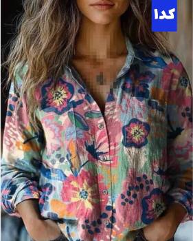 شومیز طرحدار زنانه بهنوش