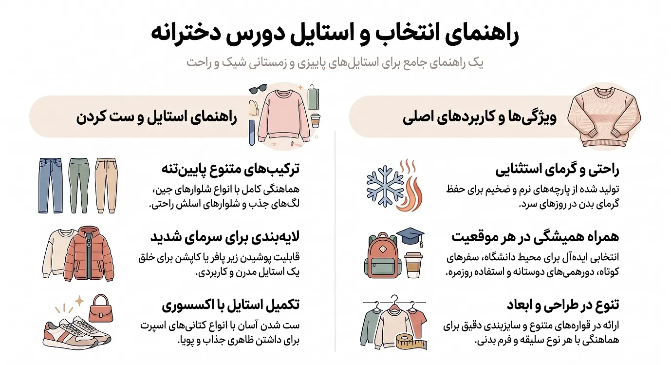 راهنمای انتخاب و خرید دورس زنانه