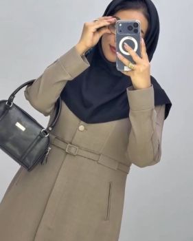 مانتو اداری شیک و باکلاس گلفی - تصویر 4